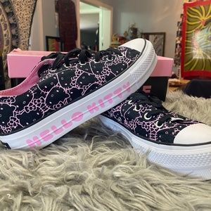 Limited Edition Hello Kitty Platform Converse